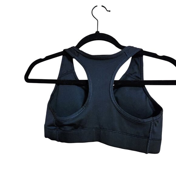 Nike Dri-Fit Black Racerback Sports Bra XS Lightweight Athletic Activewear - Picture 2 of 3